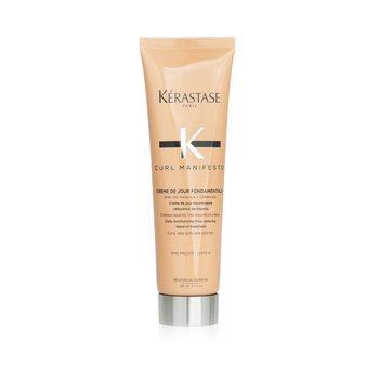 Kérastase Curl Manifesto Curl Manifesto Creme De Jour Fondamentale Hair Cream Daily Moisturising Frizz-Reducing Leave-in Treatment For Curly Hair