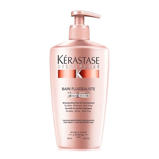 Kerastase Discipline Bain Fluidealiste Gentle Shampoo For Unruly Over Processed Hair