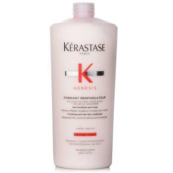 Kérastase Genesis Fondant Renforcateur Fortifying Anti Hair-Fall Conditioner Weakened Hair, Prone To Falling Due To Breakage 1000ml
