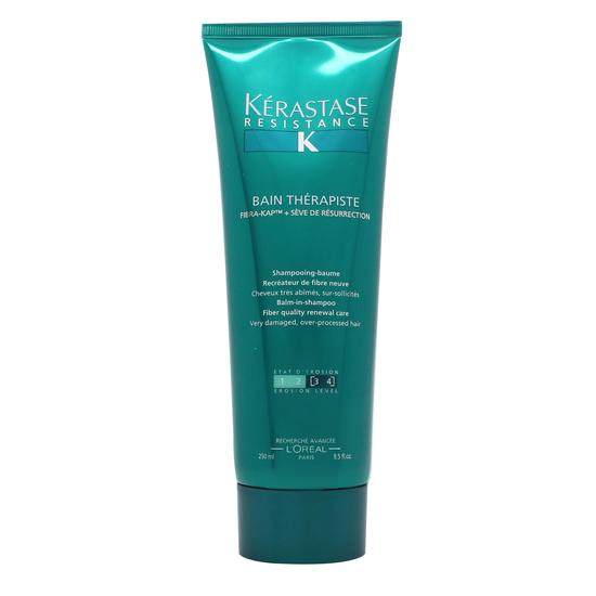 Kérastase Resistance Bain Therapiste Balm In Shampoo Fibre Quality Renewal Care For Very Damaged Over Processed Hair