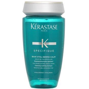 Kérastase Specifique Specifique Bain Vital Dermo-Calm Cleansing Soothing Shampoo Sensitive Scalps, Combination Hair