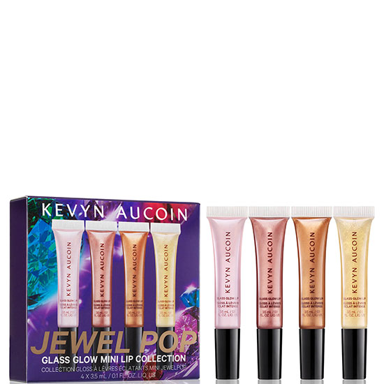 Kevyn Aucoin Jewel Pop Glass Glow Mini Lip Collection