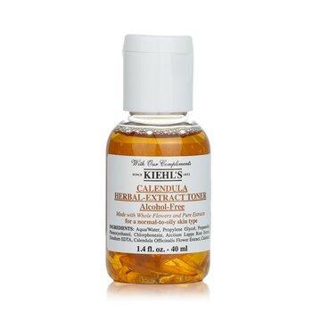 Kiehl's Calendula Herbal Extract Alcohol-Free Toner For Normal To Oily Skin Types 40ml