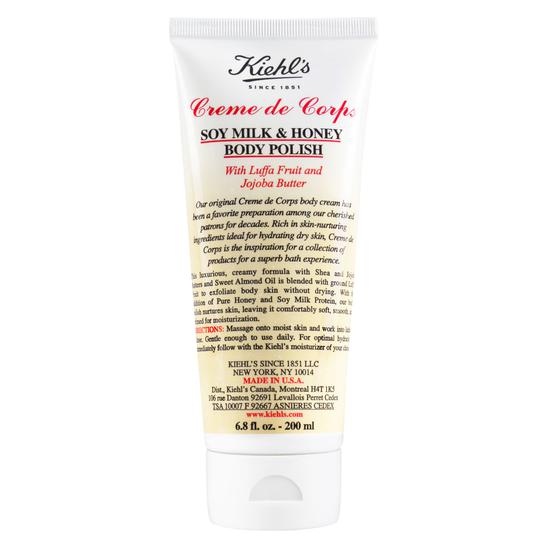 Kiehl's Creme De Corps Soy Milk & Honey Body Polish 200ml
