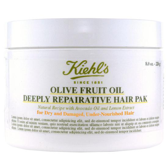 Kiehl's Olive Fruit Oil Deeply Repairative Hair Pak 250ml