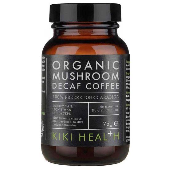 KIKI Health Mushroom Extract Decaffeinated Coffee Powder 75g