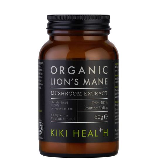 KIKI Health Organic Mushroom Extract Lion's Mane Powder