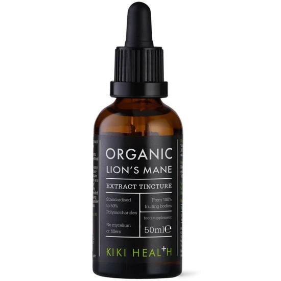 KIKI Health Organic Lion's Mane Extract Tincture 50ml
