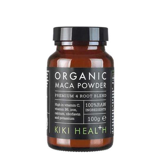 KIKI Health Organic Maca Powder Premium 4 Root Blend 100g