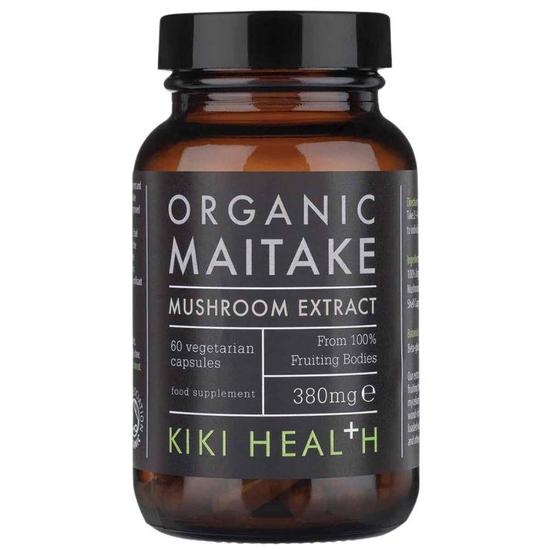 KIKI Health Organic Maitake Mushroom Extract Vegicaps 60