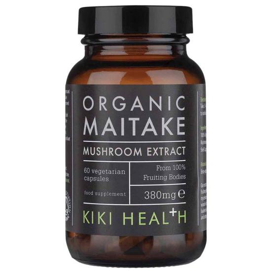 KIKI Health Organic Maitake Mushroom Extract Vegicaps 60 Vegicaps