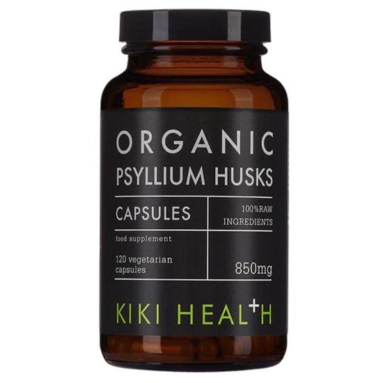 KIKI Health Psyllium Husks Capsules 120 Capsules