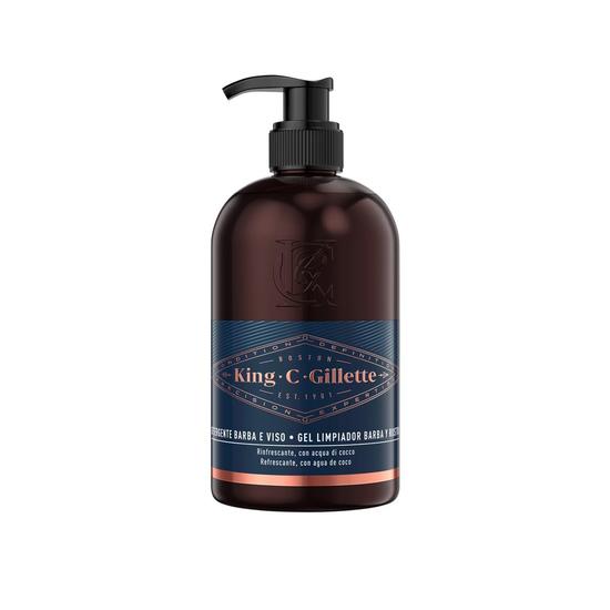 King C Gillette Beard & Face Wash 350ml