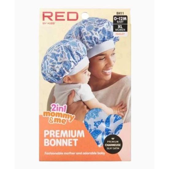 Kiss 2-in-1 Mommy & Me Premium Bonnet