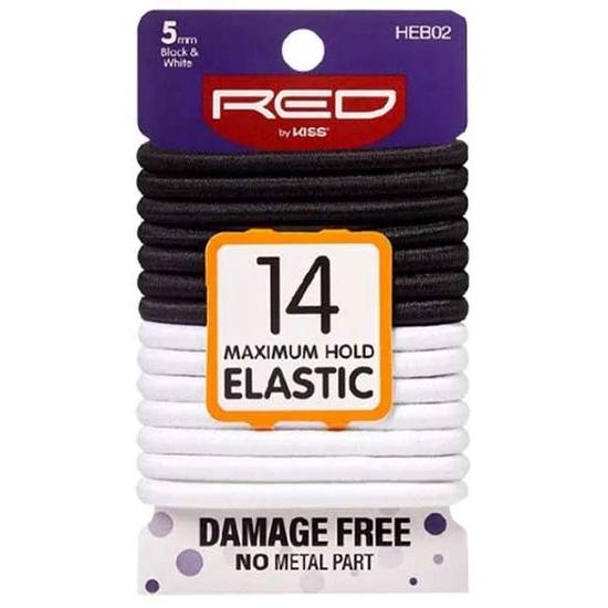 Kiss Black & White 14 Maximum Hold Elastic HEB02