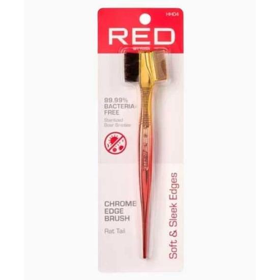 Kiss Chrome Edge Rat Tail Brush