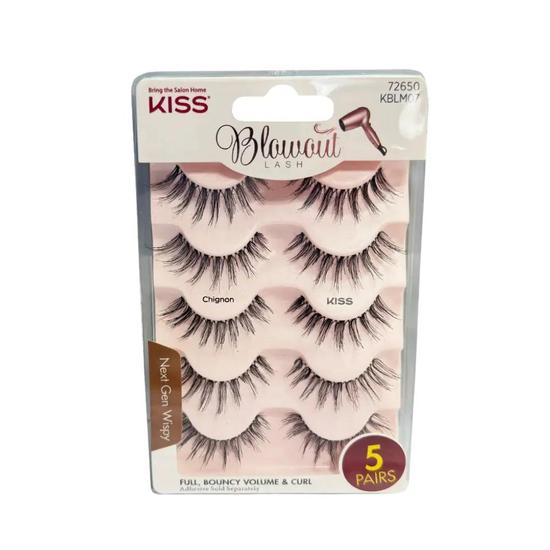 Kiss False Eyelashes Multipack Chignon 5 Pairs