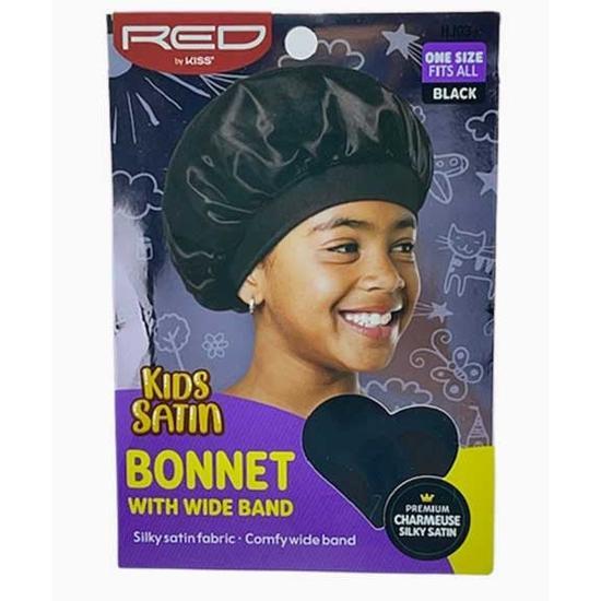 Kiss Kids Satin Bonnet