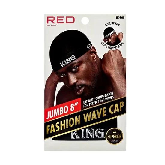 Kiss King 360 Fashion Wave Cap HDS05 8"