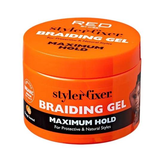 Kiss Orange Scented Braiding Gel Maximum Hold 7