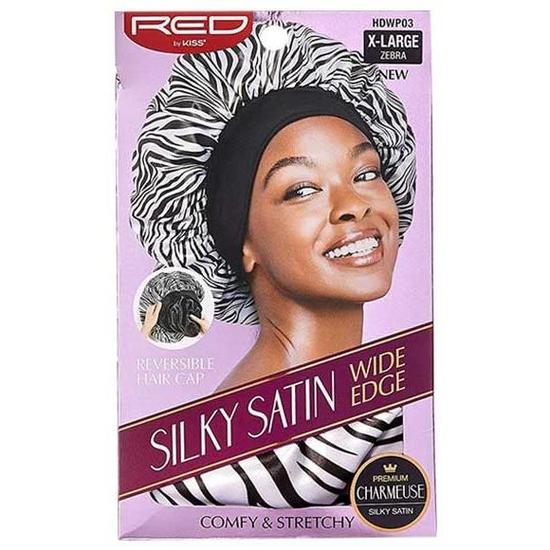 Kiss Silky Satin Wide Edge HDWP03 Zebra