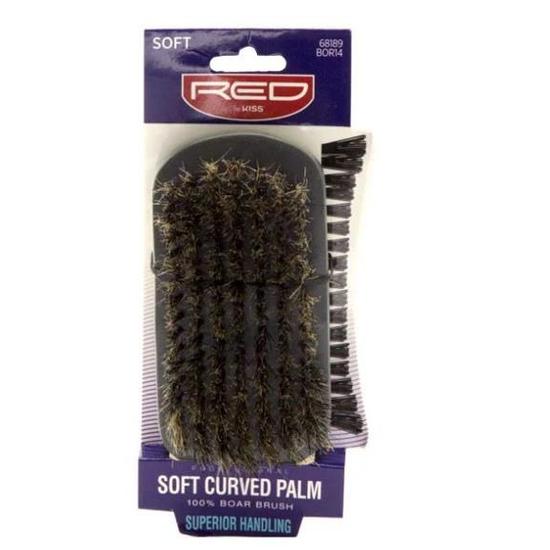 Kiss Soft Curved Palm Boar Brush
