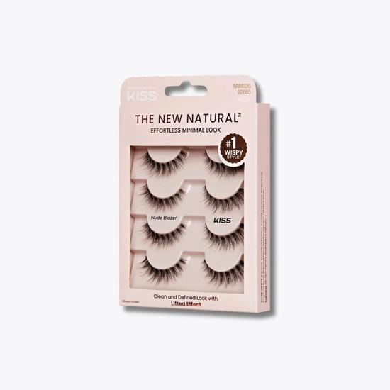 Kiss The New Natural Multipack Strip Lashes 02 Nude Blazer