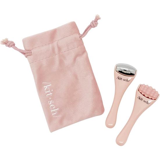 Kitsch Mini Spa Rollers Mini Eye & Face Roller Set