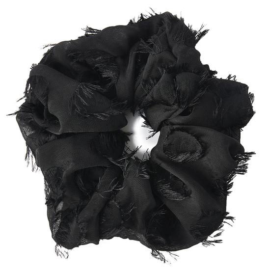 Kitsch XL Volume Scrunchie Frayed Black