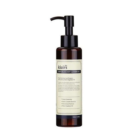 Klairs Gentle Black Deep Cleansing Oil