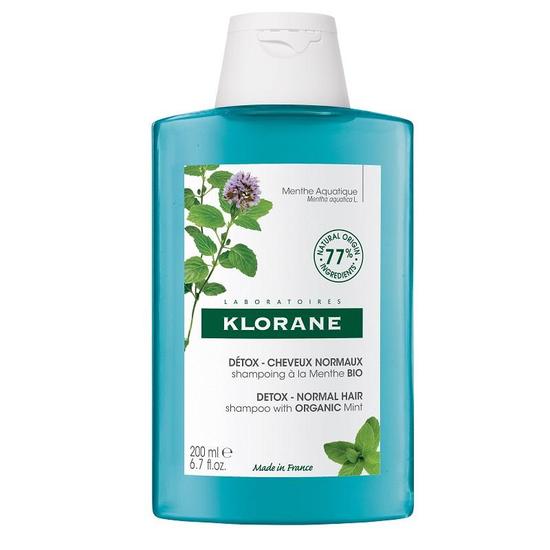 Klorane Aquatic Mint Shampoo 200ml