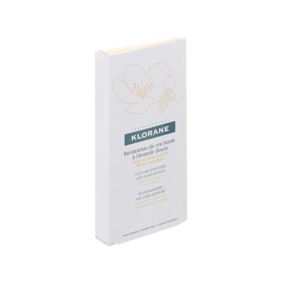 Klorane Hair Removal Cold Wax Strips Face & Sensitive Zones x6