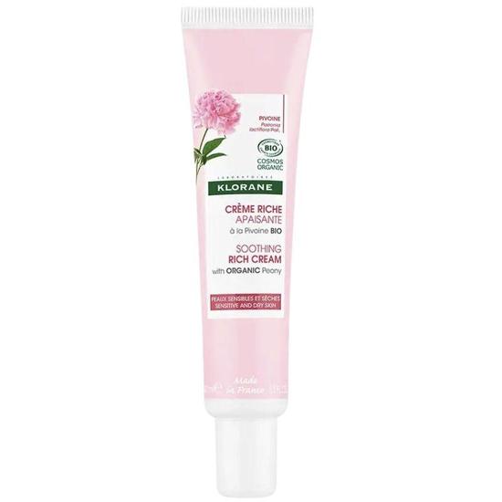 Klorane Organic Peony Soothing Rich Cream 40ml