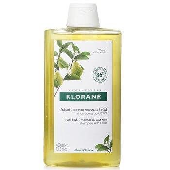 Klorane Shampoo With Citrus 400ml