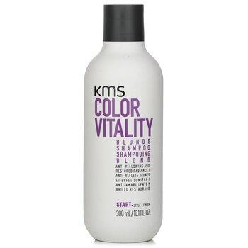 KMS Colour Vitality Blonde Shampoo 300ml