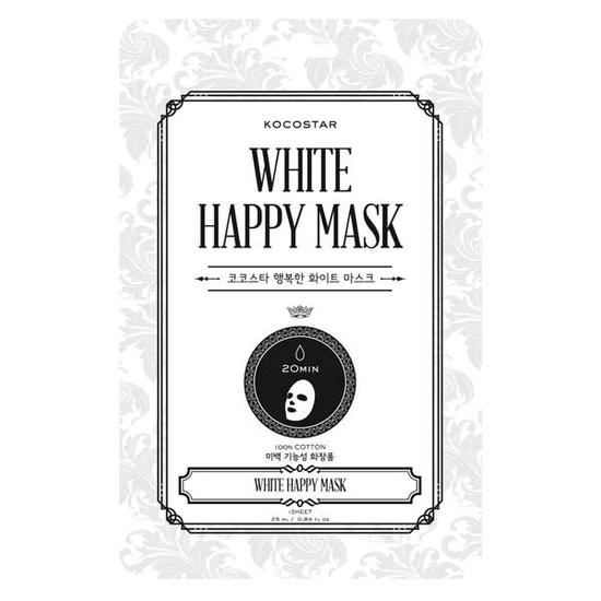 KOCOSTAR White Happy Mask Pack Of 5