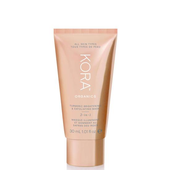 Kora Organics Turmeric Brightening & Exfoliating Mask 30ml