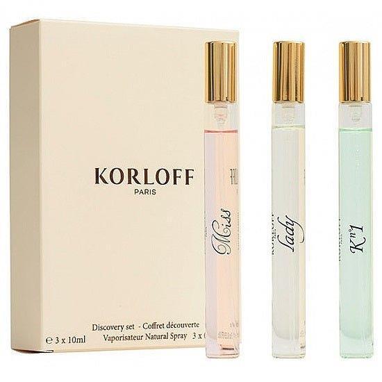 Korloff Paris Discovery Set Eau De Parfum 3x10ml