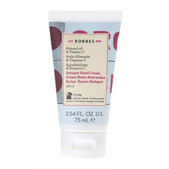 Korres Almond Oil & Vitamin C Hand Cream Anti-Ageing & Anti-Spot 75ml