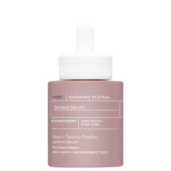 Korres Apothecary Wild Rose Spotless Serum 15% Vitamin Super C