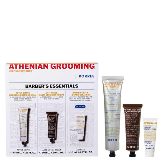 Korres Athenian Grooming Barber's Essentials Set