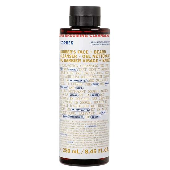 Korres Athenian Grooming Barber's Face + Beard Cleanser