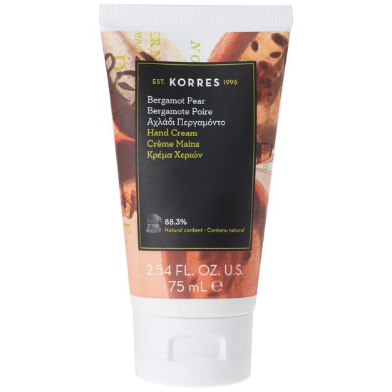 Korres Bergamot Pear Hand Cream 75ml