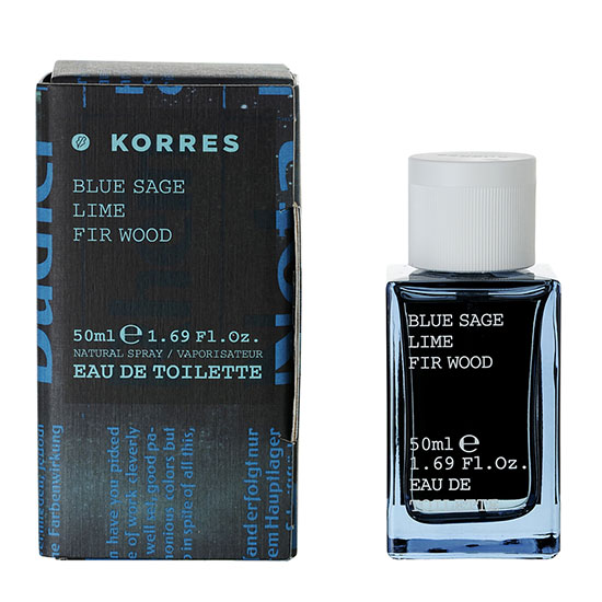Korres Blue Sage Lime Fir Wood Eau de Toilette 50ml
