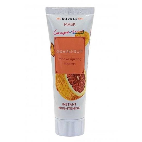 Korres Face Mask Instant Brightening Grapefruit 18ml