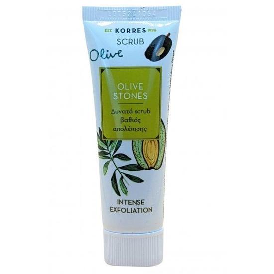Korres Face Scrub Intense Exfoliation Made With Olive Stones 18ml