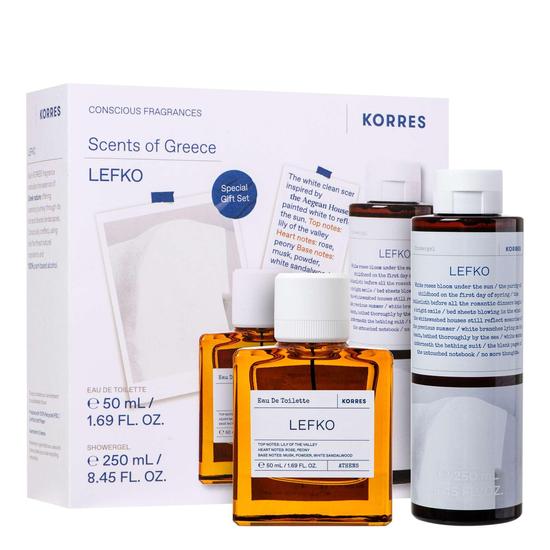 Korres Gift Sets Scents Of Greece Lefko Set
