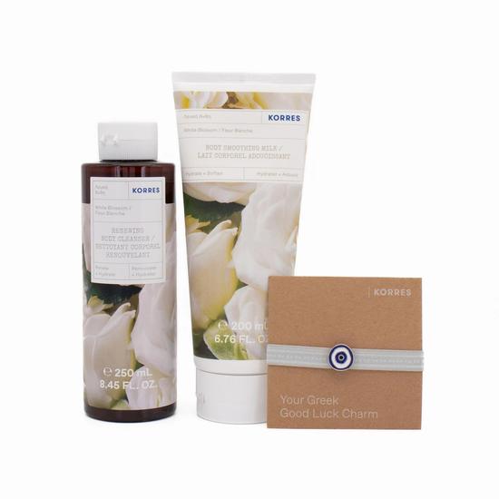 Korres Greek Winter Scents Collection White Blossom Set Imperfect Box
