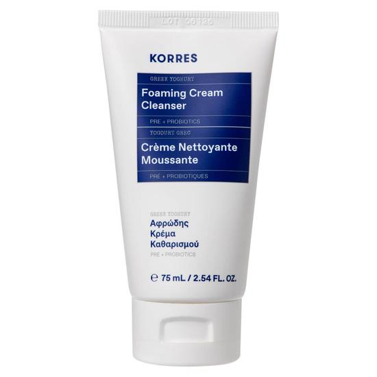 Korres Greek Yoghurt Foaming Cream Cleanser 75ml