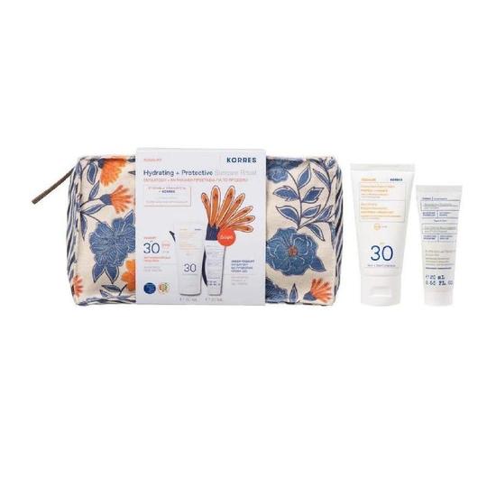 Korres Hydrating & Protective Suncare Ritual: Yoghurt SPF 30 + Greek Yoghurt Gel-Cream